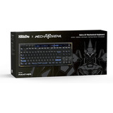 8BitDo clavier gaming Noir/Bleu, Layout États-Unis, Kailh Box Jellyfish Pro Glaze