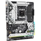 ASRock X670E Steel Legend, Socket AM5 carte mère Argent/Noir, RAID, 2.5Gb-LAN, WLAN, BT, Sound, ATX