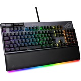 ASUS ROG Strix Flare II Animate, clavier gaming Gunmetal/Noir, Layout États-Unis, US lay-out, ROG NX Red