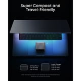 Anker Prime Charger (160W, 3 ports, Smart Display), Chargeur Gris, GaN, 3x USB-C, 140W max.