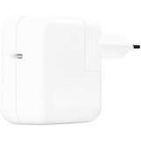Apple Adaptateur secteur USB-C MW2G3ZM, 30 watts chargeur Blanc, 1x USB-C