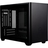 Cooler Master MasterBox NR200P Bureau Noir, Moyen tour Noir, Bureau, PC, Noir, Mini-DTX, Mini-ITX, Mesh, Plastique, SGCC, Acier, Verre trempé, 15,5 cm