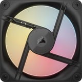 Corsair iCUE LINK LX120-R RGB Reverse Fans Starter Kit, Ventilateur de boîtier Noir, 3 pièces, 4 broches PWM