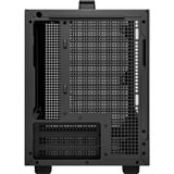 DeepCool CH160 boîtier mini tower Noir | 2x USB-A | 1x USB-C | Verre Trempé