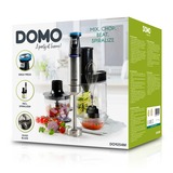 Domo DOMO My vegetable mixerset, Batteur électrique Noir/en acier inoxydable