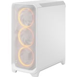 Fractal Design Meshify 3 RGB TG Clear Tint boîtier midi tower Blanc | 2x USB-A | 1x USB-C | RGB | Verre Trempé