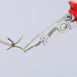 KNIPEX Pince d'installation électrique 13 96 200 T Rouge/Jaune