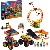 LEGO City 60295 L’Arène de Spectacle des Cascadeurs et Monster Truck, Jouets de construction Jeu de construction, 6 an(s), Plastique, 668 pièce(s), 1,53 kg