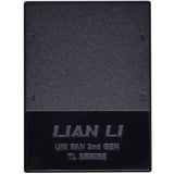 Lian Li UNI FAN TL 120 Reverse Black Triple Pack, Ventilateur de boîtier Noir, 4 broches PWM, contrôleur inclus