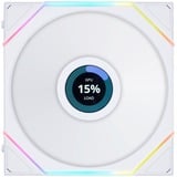 Lian Li UNI FAN TL 140 LCD ventilateur de boîtier RGB  Blanc, 140 x 144 x 28 mm