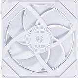 Lian Li UNI FAN TL-LCD140 White Single Pack, Ventilateur de boîtier Blanc