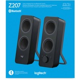 Logitech Z207, Haut-parleur PC Noir