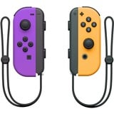 Nintendo Joy-Con, Manette de jeu Néon violet/néon-orange, 2 piéces