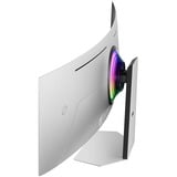 SAMSUNG Odyssey G9 G95SD 49" Moniteur UltraWide gaming incurvé  Argent, 240 Hz, Display Port, HDMI, Micro HDMI, USB-C, WiFi 5, Free Sync Premium Pro