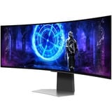 Samsung Odyssey G9 G95SD 49" Moniteur UltraWide gaming incurvé  Argent, 240 Hz, Display Port, HDMI, Micro HDMI, USB-C, WiFi 5, Free Sync Premium Pro