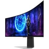 Samsung Odyssey G9 G95SD 49" Moniteur UltraWide gaming incurvé  Argent, 240 Hz, Display Port, HDMI, Micro HDMI, USB-C, WiFi 5, Free Sync Premium Pro