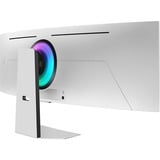 Samsung Odyssey G9 G95SD 49" Moniteur UltraWide gaming incurvé  Argent, 240 Hz, Display Port, HDMI, Micro HDMI, USB-C, WiFi 5, Free Sync Premium Pro