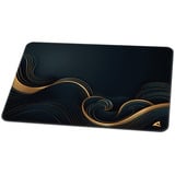 Sharkoon SKILLER SGP35 D2 - L, Tapis de souris gaming Noir/Or