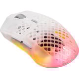 SteelSeries Aerox 3 Wireless Gen 2 Ghost, Souris gaming Blanc/transparent