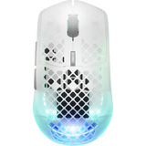 SteelSeries Aerox 3 Wireless Gen 2 Ghost, Souris gaming Blanc/transparent