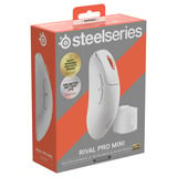 SteelSeries SteelseriesRival Pro WL Mini - White, Souris gaming Blanc