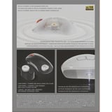 SteelSeries SteelseriesRival Pro WL Mini - White, Souris gaming Blanc