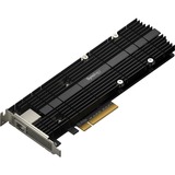 Synology E10M20-T1 carte et adaptateur d'interfaces Interne PCIe, Carte réseau PCIe, PCIe, Hauteur totale / Profil bas, PCIe 3.0, Noir, NAS / Storage server