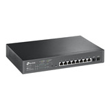 TP-Link Omada SG2210MP JetStream Smart Switch Gigabit 10 ports Noir, 8x PoE+, 2x Gigabit SFP
