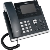 SIP-T46U téléphone fixe Gris LCD Wifi, Téléphone VoIP