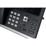 Yealink SIP-T46U téléphone fixe Gris LCD Wifi, Téléphone VoIP Noir, Téléphone IP, Gris, Combiné sans fil, 1000 entrées, LCD, 10,9 cm (4.3")