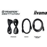 iiyama G-Master Red Eagle GB2771UHSU-B1 27" 4K Ultra HD Moniteur gaming Noir (Mat), 1x DisplayPort, 2x HDMI, 2x USB-C, 2x USB-A, 144 Hz / 288 Hz