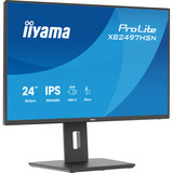iiyama ProLite XB2497HSN-B1 23.8" Moniteur  Noir (Mat), 60,5 cm (23.8"), 1920 x 1080 pixels, Full HD, LED, 1 ms, Noir