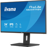iiyama ProLite XB2497HSN-B1 23.8" Moniteur  Noir (Mat), 60,5 cm (23.8"), 1920 x 1080 pixels, Full HD, LED, 1 ms, Noir