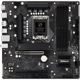 ASRock Z760M PG LIGHTNING  carte mère socket 1700 Noir/gris, RAID, 2.5Gb-LAN, WLAN, BT, Sound, µATX