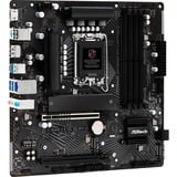 ASRock Z760M PG LIGHTNING  carte mère socket 1700 Noir/gris, RAID, 2.5Gb-LAN, WLAN, BT, Sound, µATX