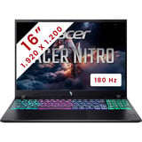Acer Nitro V 16 AI (ANV16-A71-R852) 16" PC portable gaming Copilot+  Noir | Ryzen AI 7 450 | RTX 5060 | 16 Go | SSD 512 Go | 180 Hz