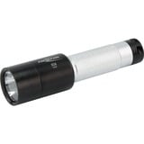 Ansmann X10 LED Noir, Argent Lampe torche, Lampe de poche Noir, Lampe torche, Noir, Argent, Aluminium, Boutons, IPX4, LED