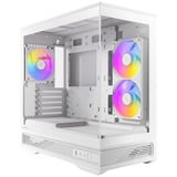 Antec C2M ARGB White boîtier mini tower Blanc | 1x USB-A | 1x USB-C | Window