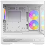 Antec C2M ARGB White boîtier mini tower Blanc | 1x USB-A | 1x USB-C | Window