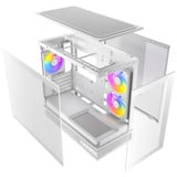 Antec C2M ARGB White boîtier mini tower Blanc | 1x USB-A | 1x USB-C | Window