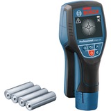 Bosch 120 D-Tect multi-détecteur numérique Métal Ferreux, Câble sous tension, Métal non Ferreux, Bois, Appareils de repérage bleu/Noir, AA, Alcaline, 1,5 V, 5 min, 500 g