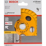 Bosch 2608201231, Meule d’affûtage Disque de ponçage, Béton, Bosch, 2,22 cm, 12,5 cm, 4,5 mm