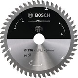 Bosch 2 608 837 754 lame de scie circulaire 13,6 cm 1 pièce(s) Métal, 13,6 cm, 22 cm, 1,1 mm, 11000 tr/min, 1,6 mm