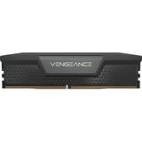 Corsair 64 GB DDR5-6000 (2x 32 GB) Dual-Kit, Mémoire vive Noir, CMH64GX5M2D6000C40, Vengeance, RGB, XMP 3.0
