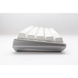 Ducky One 3 SF RGB clavier gaming mécanique Blanc, Layout BE (AZERTY), Cherry MX RGB Brown, 65%