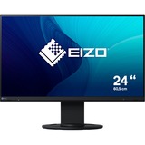 EIZO EV2460-BK 23.8" Moniteur Noir, 60,5 cm (23.8"), 1920 x 1080 pixels, Full HD, LED, 5 ms, Noir