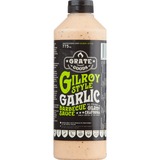 Grate Goods Sauce barbecue à l'ail style Gilroy Saucisses 775 ml, Crémeux et légèrement épicé