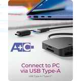 ICY BOX ICY BOX IB-CR302-CU3, Lecteur de carte Noir