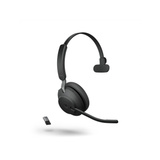 Jabra Evolve2 65 casque on-ear Noir, Bluetooth, Microsoft Teams