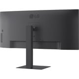 LG UltraWide 34U650A-B 34" Moniteur incurvé Noir, 1x DisplayPort, 2x HDMI, 1x USB-C, 3x USB-A, 1x RJ-45